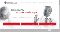 Desktop Screenshot of formedis.pl
